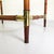 1960s Midcentury Bamboo and Brass Mexican Center Table with Two Crystal Shelves For Sale - Image 5 of 6
