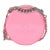 Pink Glazed Calfskin Round As Earth Bag For Sale