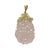 Large Carved Rose Quartz Pendant For Sale - Image 4 of 4