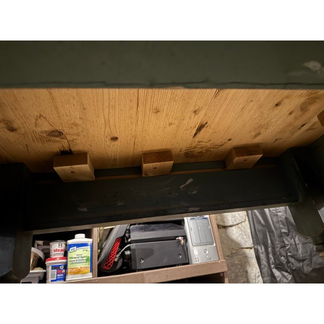 Wood 1990s Vintage Ethan Allen-Ish Dining Table For Sale - Image 7 of 11