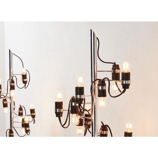 Early Model 226 Wall Lights by Gino Sarfatti for Arteluce, Italy, 1959, Set of 2 For Sale - Image 6 of 10