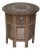 Hand-Carved Moroccan Accent Table For Sale