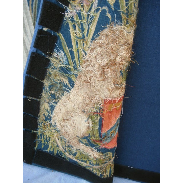 C. 1800s Aubusson Tapestry the Lady and the Unicorn For Sale - Image 11 of 11