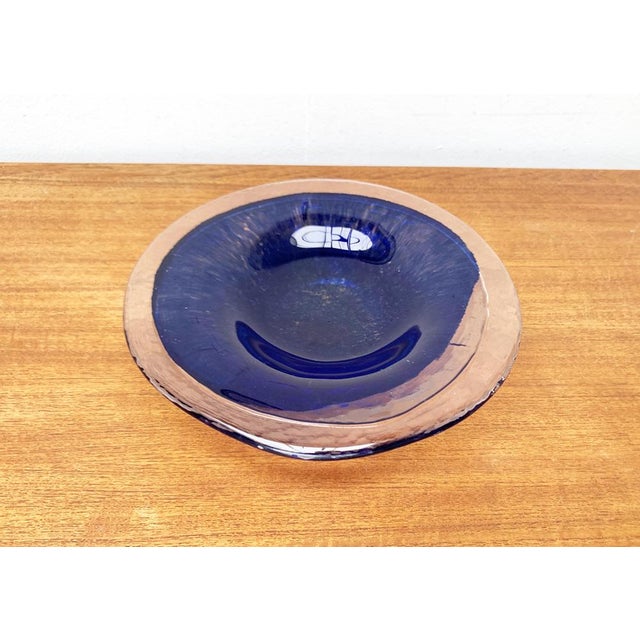 Mid-Century Swedish Glass Bowl from Pukeberg Glass, 1960s For Sale - Image 5 of 18