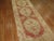 Early 20th Century Antique Muted Turkish Floral Runner - 3'5" x 9'2" For Sale - Image 5 of 12