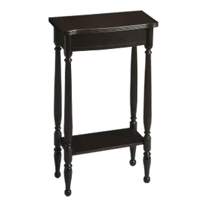 Whitney Rubbed Console Table, Black