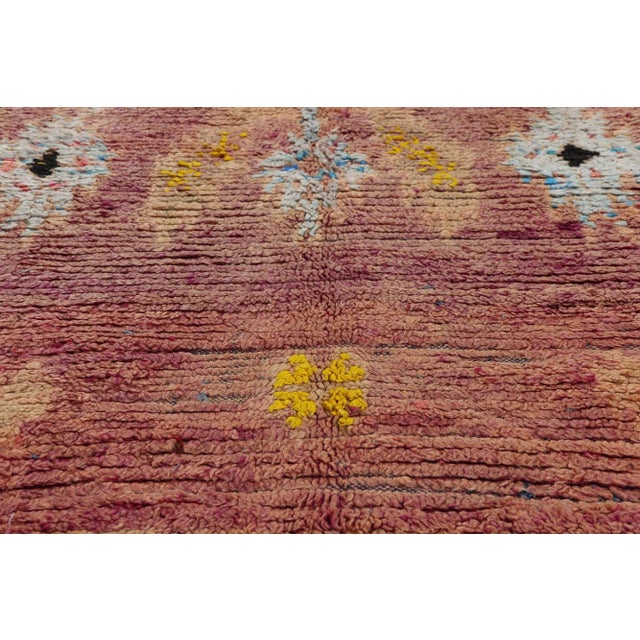 Late 20th Century Vintage Boujad Moroccan Rug - 04'04 X 11'07 For Sale - Image 5 of 9