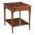 Woodbridge Furniture Marseille Side Table, Bordeaux Finish For Sale