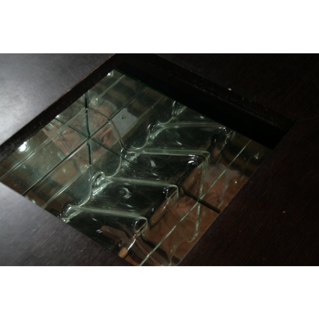 Mid-Century Modern Coffee Table with Hidden Bar by Paul Michel for Roche Bobois, 1970s For Sale - Image 3 of 14