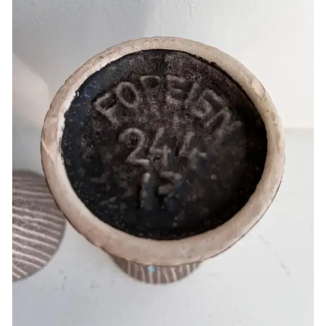 Circa 1960s Vintage Vases Marked 'Foreign' by Scheurich - Set of 2 For Sale - Image 9 of 11