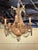 Pair of Italian Beaded Crystal Basket Chandeliers For Sale - Image 4 of 8