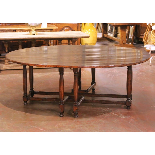 Place this substantial English Country style dining table at the center of a breakfast room or casual entertaining space....