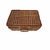 Farmhouse Vintage Suitcase Style Picnic, Storage Basket For Sale - Image 3 of 8