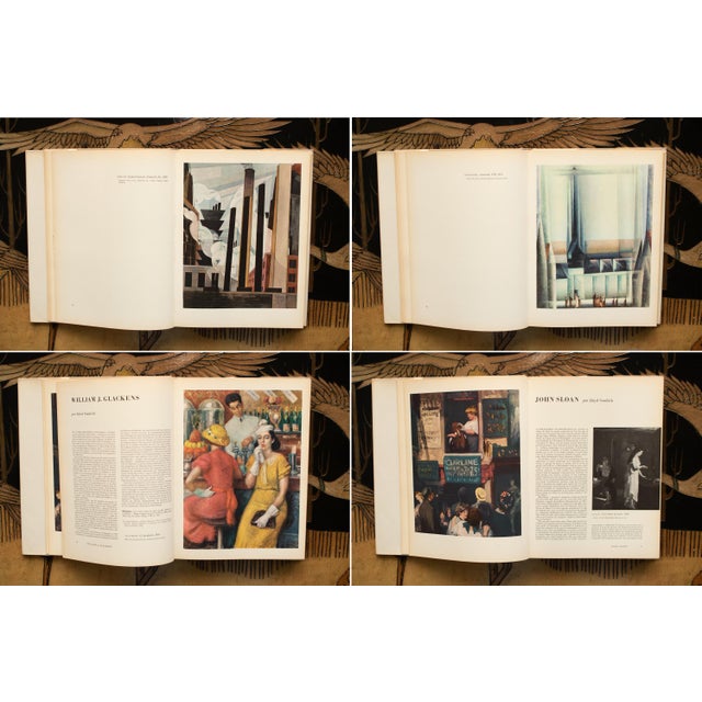 Modern Art in the U. S. (50 Painters of the 20th C.), 1957 Coffee Table ...