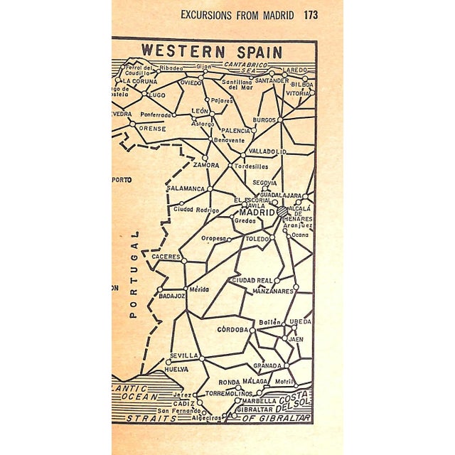 Paper "Twa Getaway Guide Lisbon/ Madrid" 1971 Haggart, Stanely and Porter, Darwin For Sale - Image 7 of 7