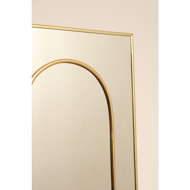 Hollywood Regency Two-Panel Mirrored Room Screen For Sale In Philadelphia - Image 6 of 12