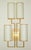 Wall Sconce Tiges4 in Patinated Gold Metal and Fabric by Aymeric Lefort For Sale - Image 11 of 11