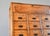 Bank of Pine Workshop Drawers, 1940s For Sale - Image 6 of 13