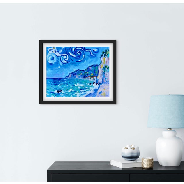 Spirits of the Sea, Modern Impressionist Seascape Oil Painting For Sale - Image 9 of 10