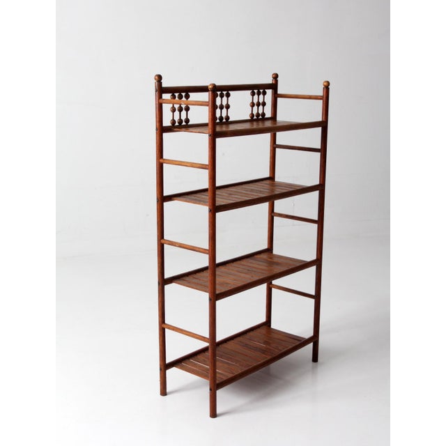 Brown Antique Victorian Etagere For Sale - Image 8 of 14