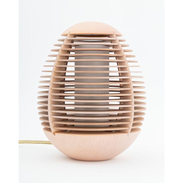 Penta "Tocco" Wood Table Lamp For Sale - Image 4 of 6