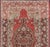 Antique Turkish Oushak Rug With Medallion in Soft Red, Light Green & Brown For Sale - Image 4 of 16