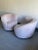 Mid-Century Modern 1990s Vladimir Kagan Corkscrew Swivel Chairs for Directional, Unmarked - a Pair For Sale - Image 3 of 13