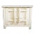 Aged White Village Side Cabinet For Sale
