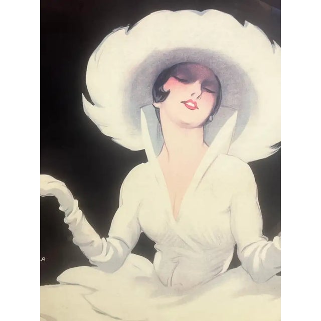 Italian Marcello Dudovich Vermouth Bianco Martini & Rossi, Torino Poster, Framed For Sale - Image 3 of 15