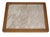 19th Century Antique French Provincial Marble Top Side Table For Sale - Image 5 of 6