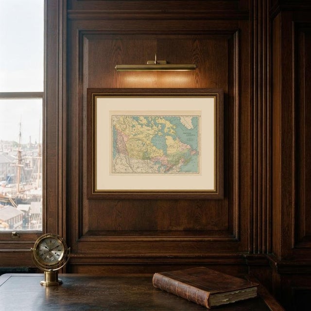 Antique Map of British America with Hudson Bay by Ran McNally, 1899 For Sale - Image 11 of 12