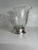 James Duncan, Inc. 1940s Creamer and Sugar Bowl Set by Duncan Miller - Pattern Adoration Etched Crystal W/Solid Sterling Silver Bases For Sale - Image 4 of 4