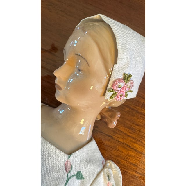 Bing & Grondahl Vintage Bing & Grondahl Mary Doll and Baby Porcelain Figurine 1983 Denmark For Sale - Image 4 of 17