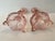 Portieux Vallerysthal Pair of Portieux Valley Bavard Pink Glass Candlesticks. For Sale - Image 4 of 12