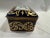 Limoges France Hand Painted Porcelain Trinket/Jewelry Box With Floral Accents For Sale - Image 10 of 10
