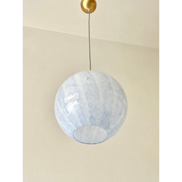 Blue Tulipano 25 Pendant Light from La Murrina, 1990s For Sale - Image 9 of 15