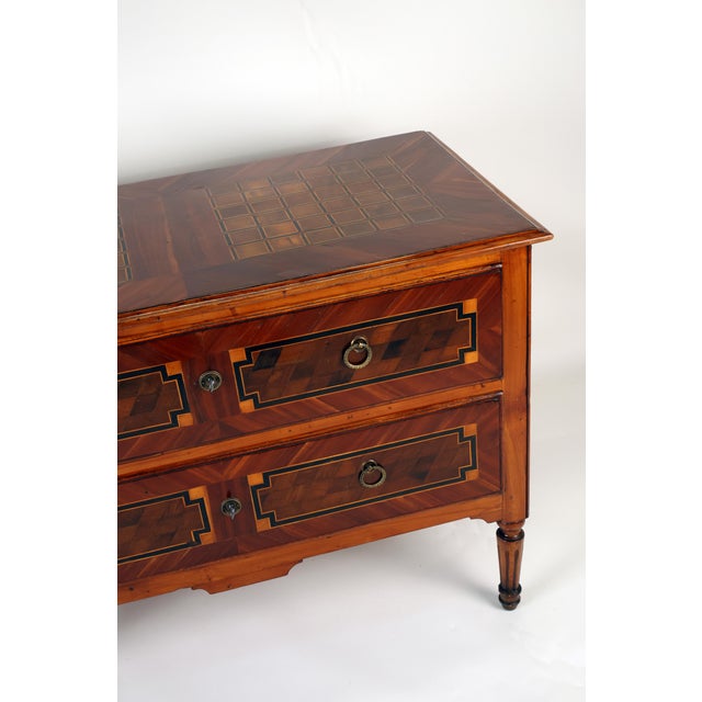 Antique Commode in Walnut, 1790 For Sale - Image 13 of 16