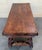 19th Spanish Low Console Table with Solomonic Legs & Two Carved Drawers For Sale - Image 11 of 18