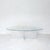 Glass & Aluminum Coffee Table, France, 1960s For Sale - Image 4 of 4