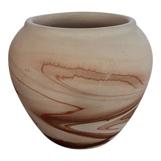 1940s Namadji Pottery Vase For Sale