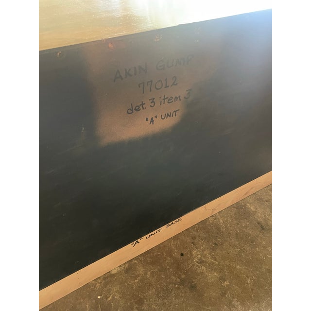 Mid Century Modern Rosewood Credenza Chrome Plinth Base For Sale - Image 9 of 10