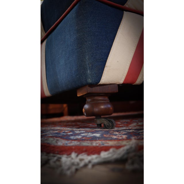 Westminster Buttoned Ottoman by Timothy Oulton Halo, 2010s For Sale - Image 10 of 16