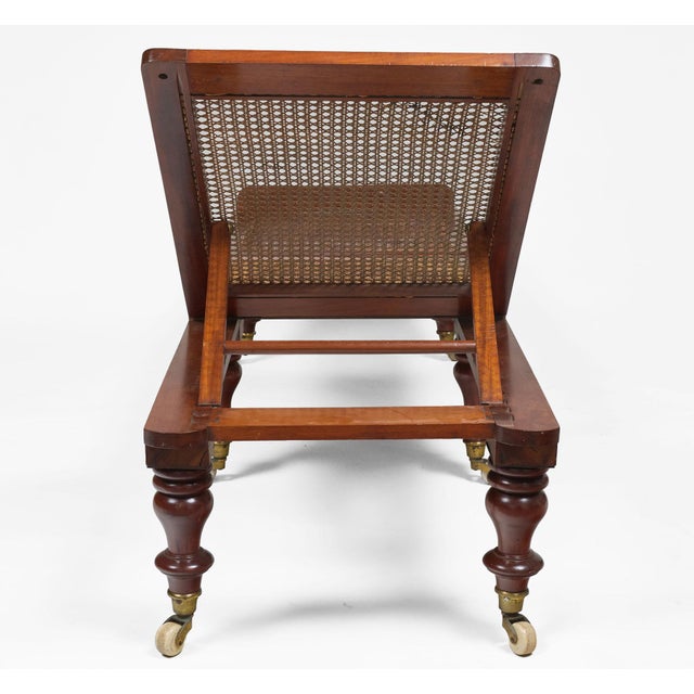 Mid 19th Century Campaign Folding Caned Daybed For Sale - Image 9 of 16