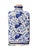 Italian Maiolica Apothecary Jar, Triangular Form, Cobalt Blue & White Pharmacy Vessel For Sale In Palm Springs - Image 6 of 6