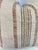 Transitional Wool Blend Stripe in Cream/Brown/Rust 22" Pillows-a Pair For Sale - Image 3 of 3