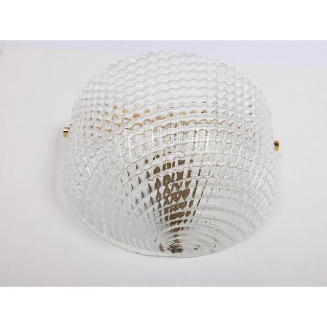 Large Murano Glass Wall Sconce in style of Barovier & Toso, Italy, 1970s For Sale - Image 9 of 13