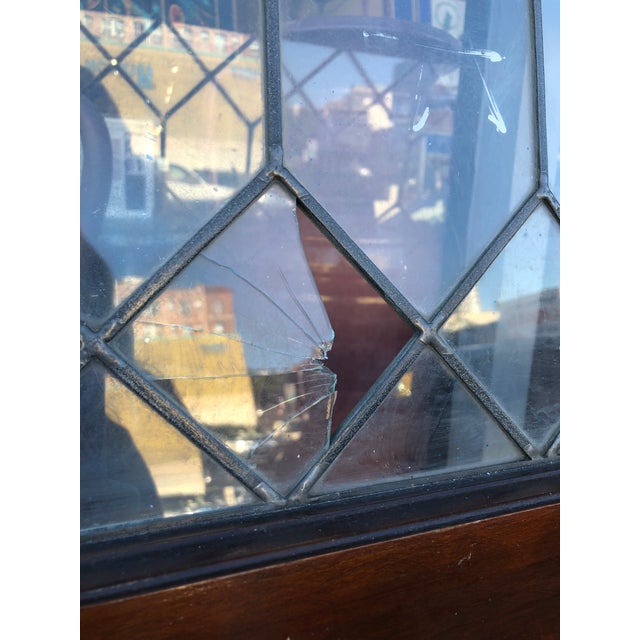 1920s Tudor Style Leaded Glass Bay Window Chairish