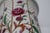 Chinese Porcelain Trumpet Vase With Floral Trellis Decoration & Raised White Accents For Sale - Image 13 of 18