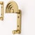 Metal SE 314 Postmodern Brass Wall Hooks Coat Hangers by Ettore Sottsass, Italy, 1985 For Sale - Image 7 of 9