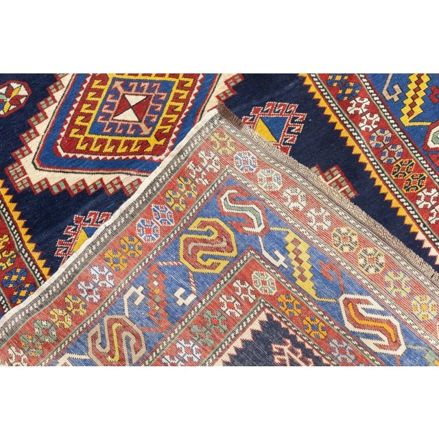 Antique Shirvan Rug 3'11'' x 6'3'' For Sale - Image 4 of 12